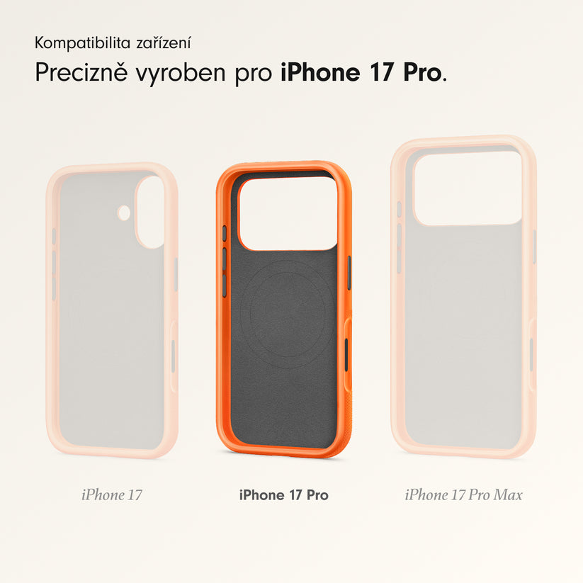 Odolný kryt pro iPhone 17 Pro Beats s MagSafe a ovladačem fotoaparátu - sierra oranžový - bonami.click
