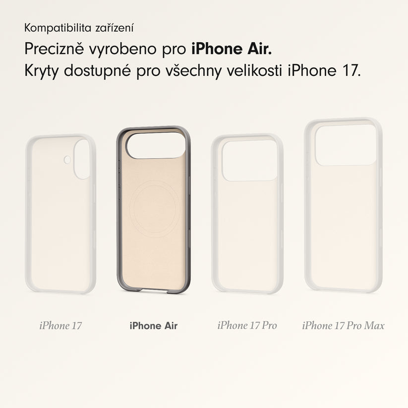 Kryt pro iPhone Air Beats s MagSafe a ovladačem fotoaparátu - granitově šedý - bonami.click