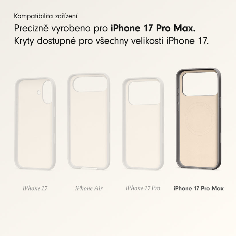 Kryt pro iPhone 17 Pro Max Beats s MagSafe a ovladačem fotoaparátu - granitově šedý - bonami.click