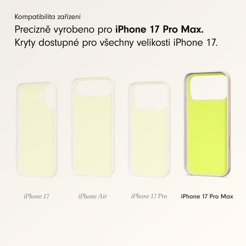 Kryt pro iPhone 17 Pro Max Beats s MagSafe a ovladačem fotoaparátu - vápencově šedý - bonami.click