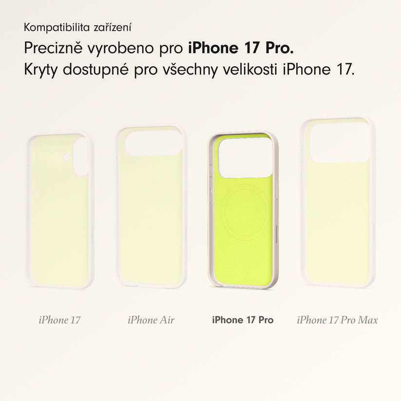 Kryt pro iPhone 17 Pro Beats s MagSafe a ovladačem fotoaparátu - vápencově šedý - bonami.click