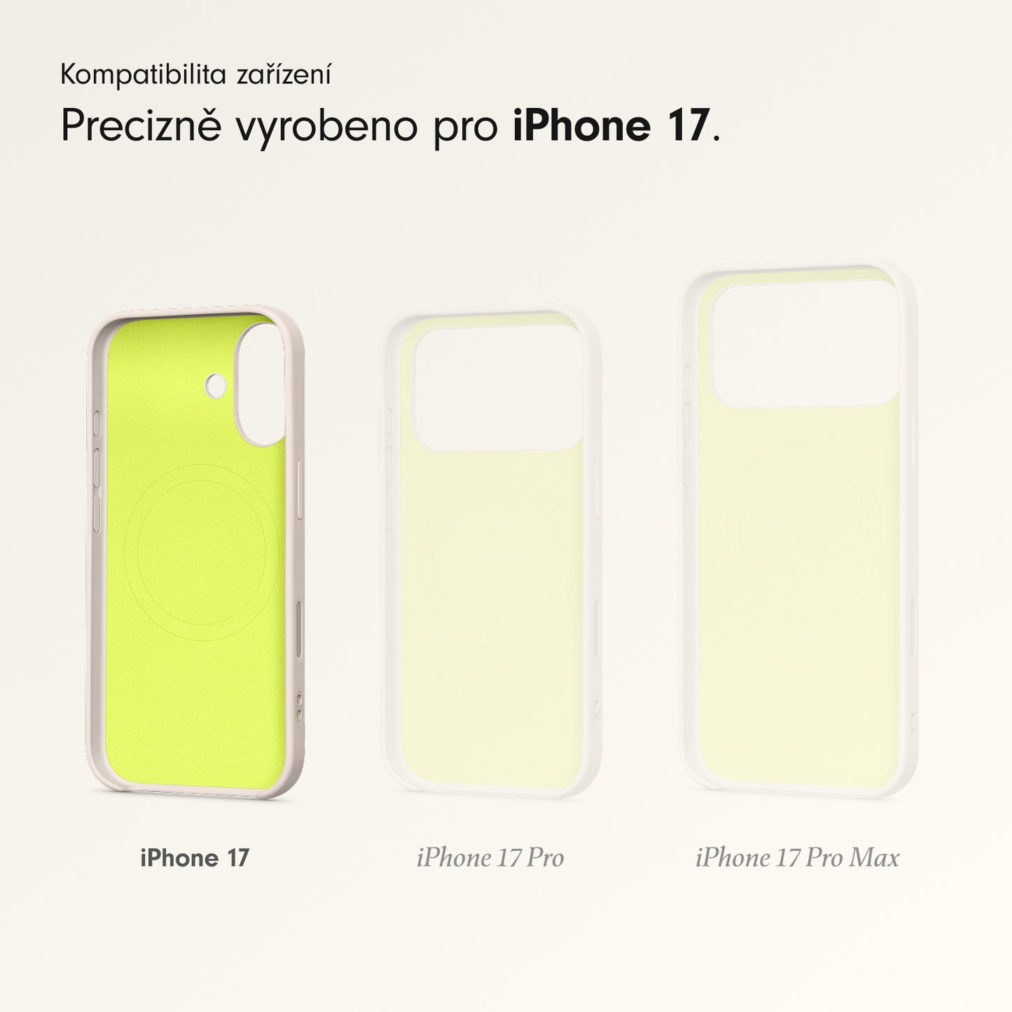 Kryt se stojánkem pro iPhone 17 Beats s MagSafe a ovladačem fotoaparátu - vápencově šedý - bonami.click