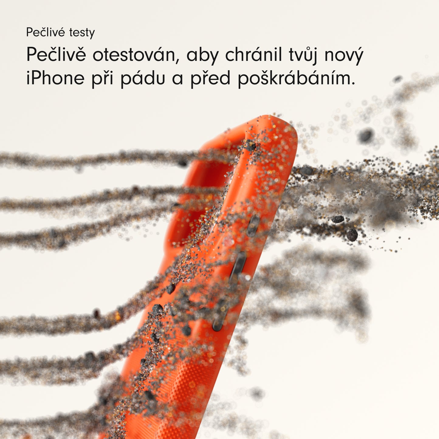 Odolný kryt iPhone 17 Pro Max Beats s MagSafe a ovladačem fotoaparátu - sierra oranžový - bonami.click