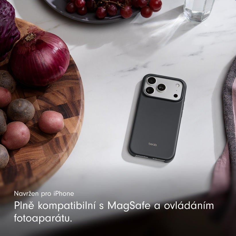 Kryt pro iPhone 17 Pro s MagSafe a ovladačem fotoaparátu - granitově šedý - bonami.click