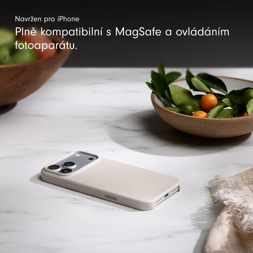 Kryt pro iPhone 17 Pro Max Beats s MagSafe a ovladačem fotoaparátu - vápencově šedý - bonami.click