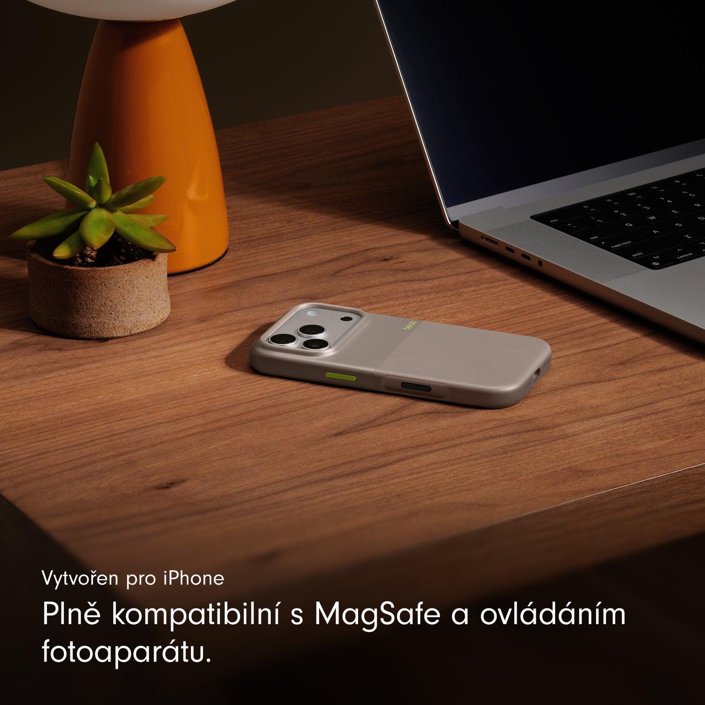 Odolný kryt pro iPhone 17 Pro Beats s MagSafe a ovladačem fotoaparátu - alpsky šedý - bonami.click