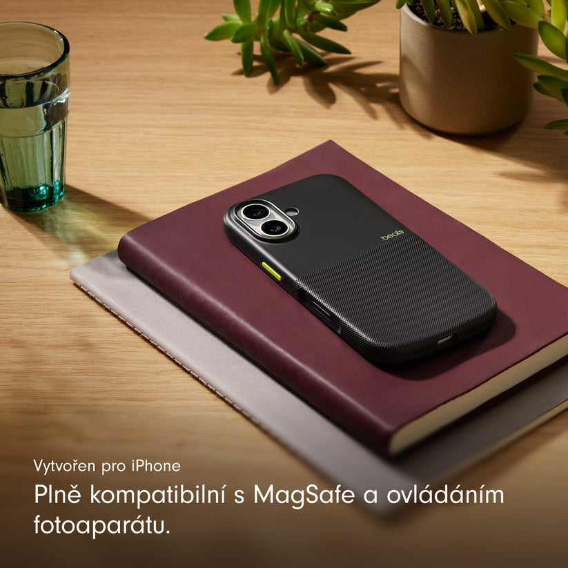 Odolný kryt pro iPhone 17 Beats s MagSafe a ovladačem fotoaparátu - everest černý - bonami.click