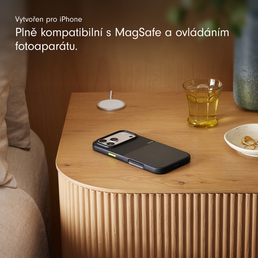 Odolný kryt pro iPhone 17 Pro Max Beats s MagSafe a ovladačem fotoaparátu - granitově šedý - bonami.click
