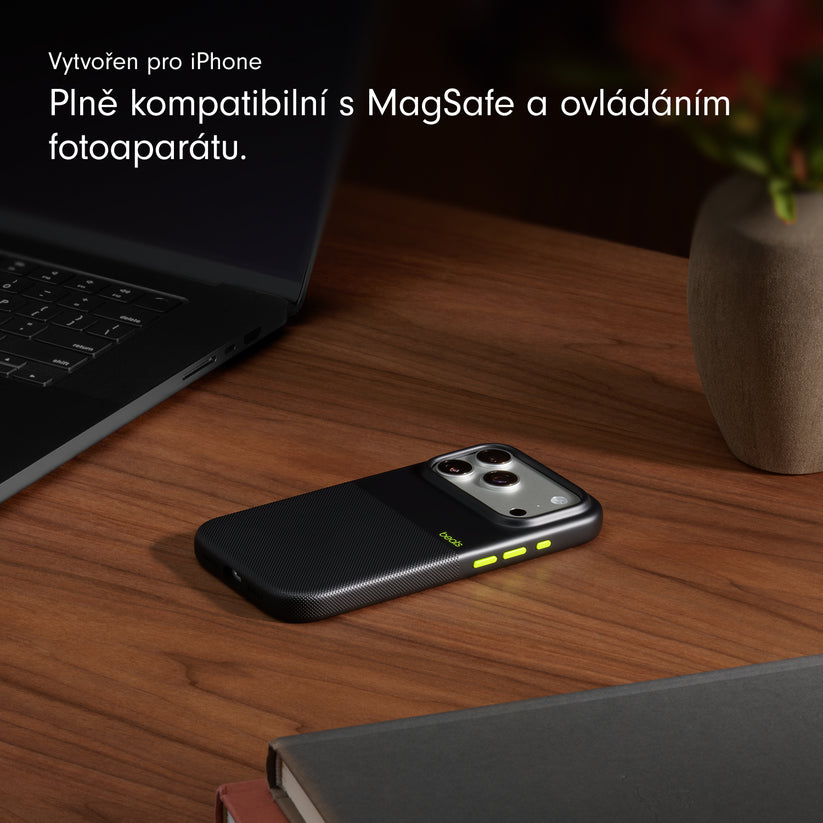 Odolný kryt pro iPhone 17 Beats Pro s MagSafe a ovladačem fotoaparátu - everest černý - bonami.click