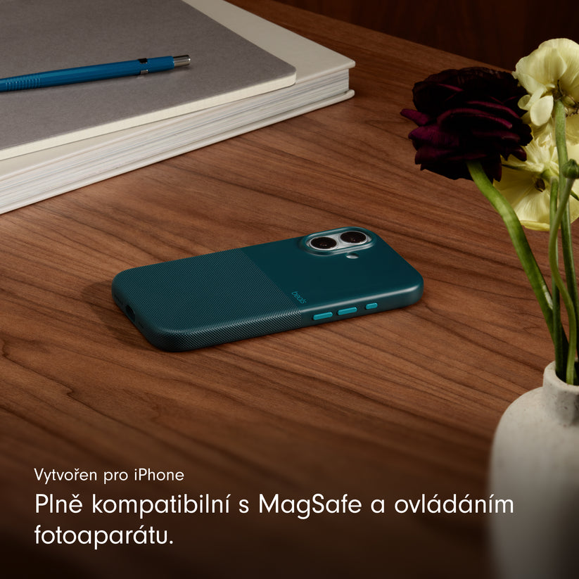 Odolný kryt pro iPhone 17 Beats s MagSafe a ovladačem fotoaparátu - rocky modrý - bonami.click