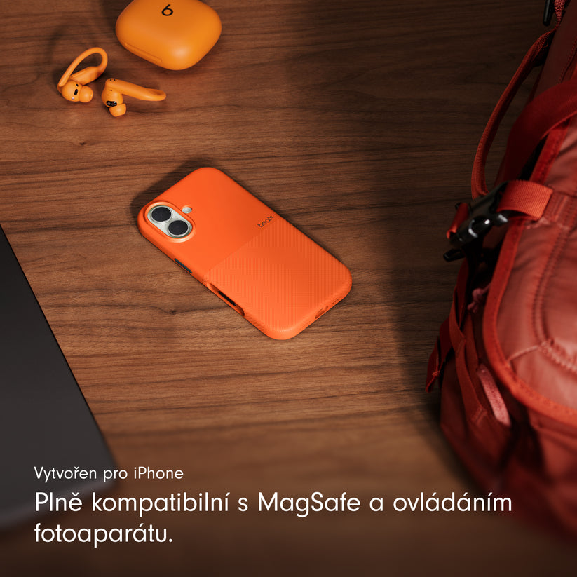 Odolný kryt pro iPhone 17 Beats s MagSafe a ovladačem fotoaparátu - sierra oranžový - bonami.click