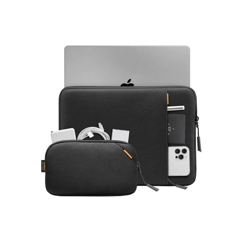 Pouzdro s brašnou pro MacBook 16" tomtoc Sleeve Kit - černé - bonami.click