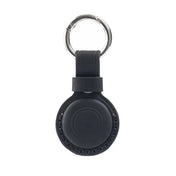Kožená klíčenka pro AirTag Mobile Origin Leather Keyring Outdoor - černá