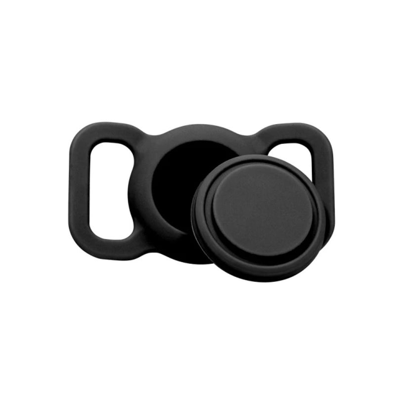 Obojek pro mazlíčky s držákem na AirTag Mobile Origin - černý - bonami.click
