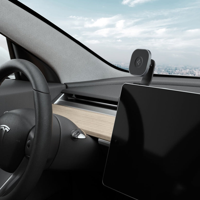 MagSafe držák Spigen Tesla OneTap MagSafe Car Mount Holder - černý - bonami.click