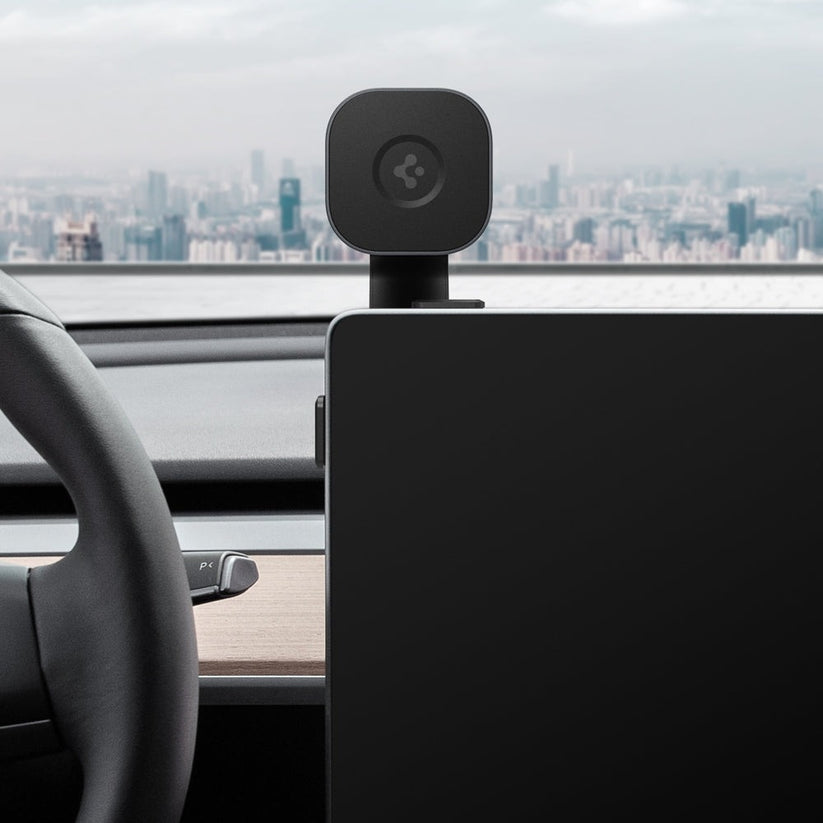 MagSafe držák Spigen Tesla OneTap MagSafe Car Mount Holder - černý - bonami.click