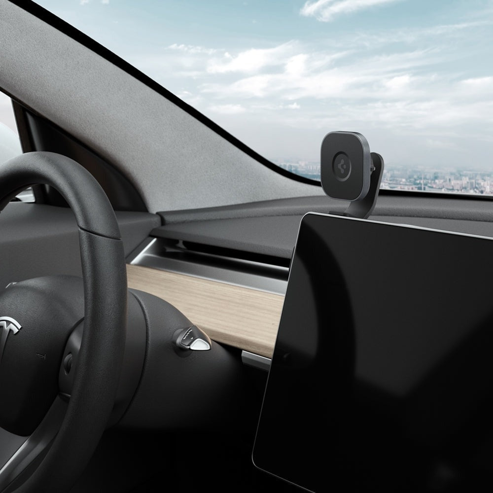 MagSafe držák Spigen Tesla OneTap MagSafe Car Mount Holder - černý - bonami.click