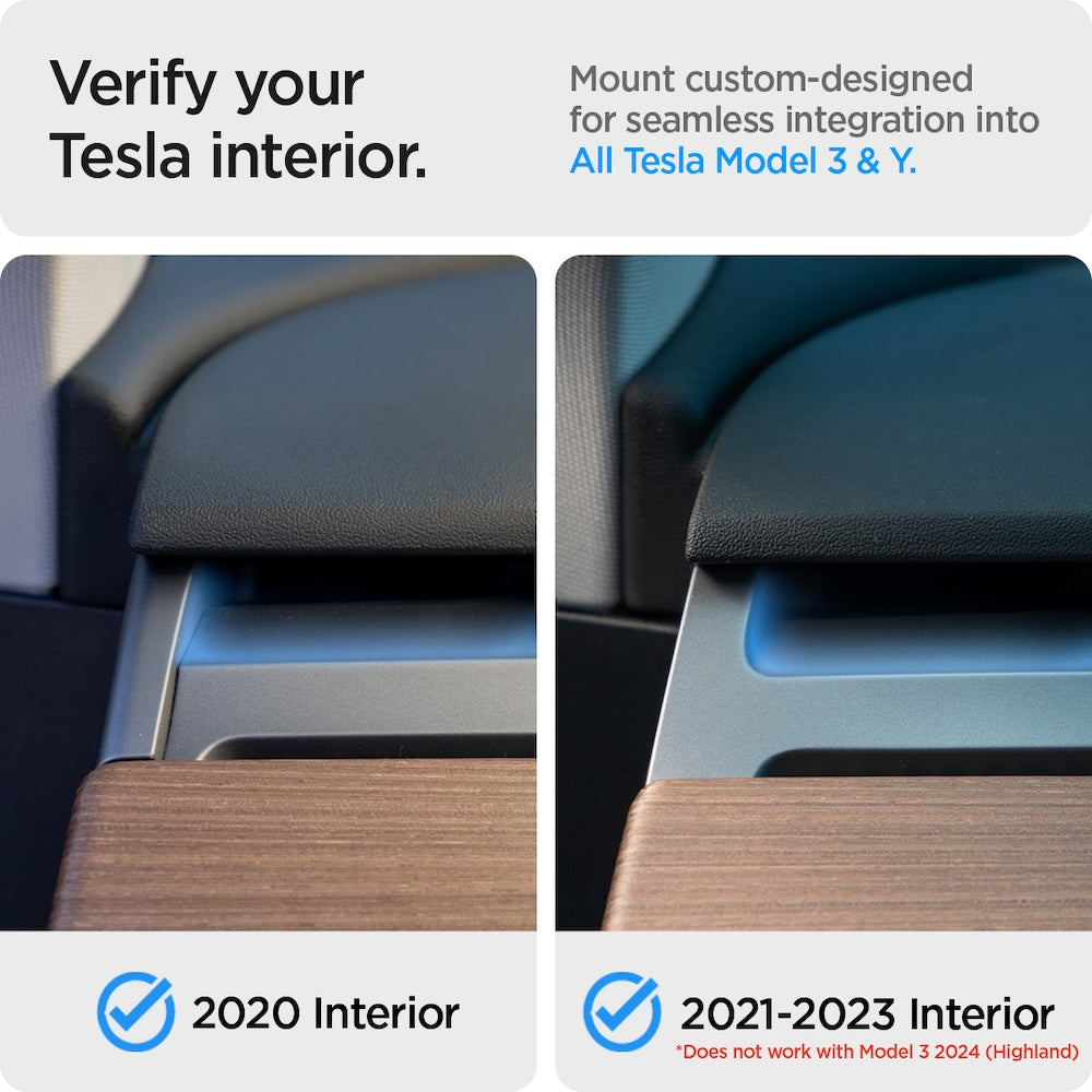 MagSafe držák Spigen Tesla OneTap MagSafe Car Mount - černá - bonami.click