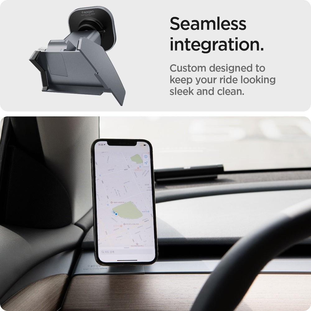 MagSafe držák Spigen Tesla OneTap MagSafe Car Mount - černá - bonami.click