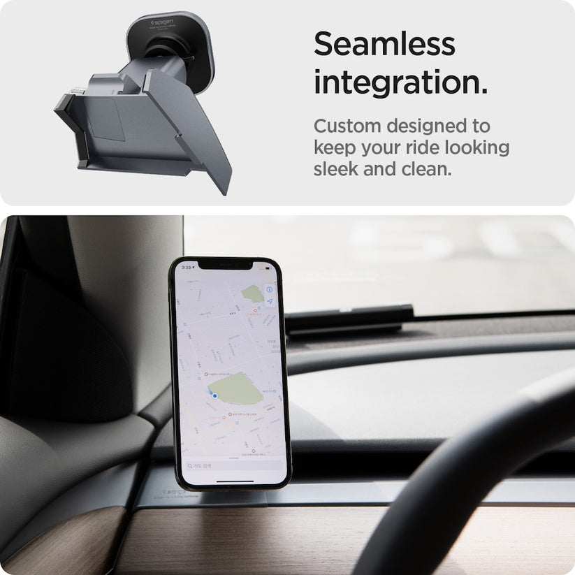 MagSafe držák Spigen Tesla OneTap MagSafe Car Mount - černá - bonami.click
