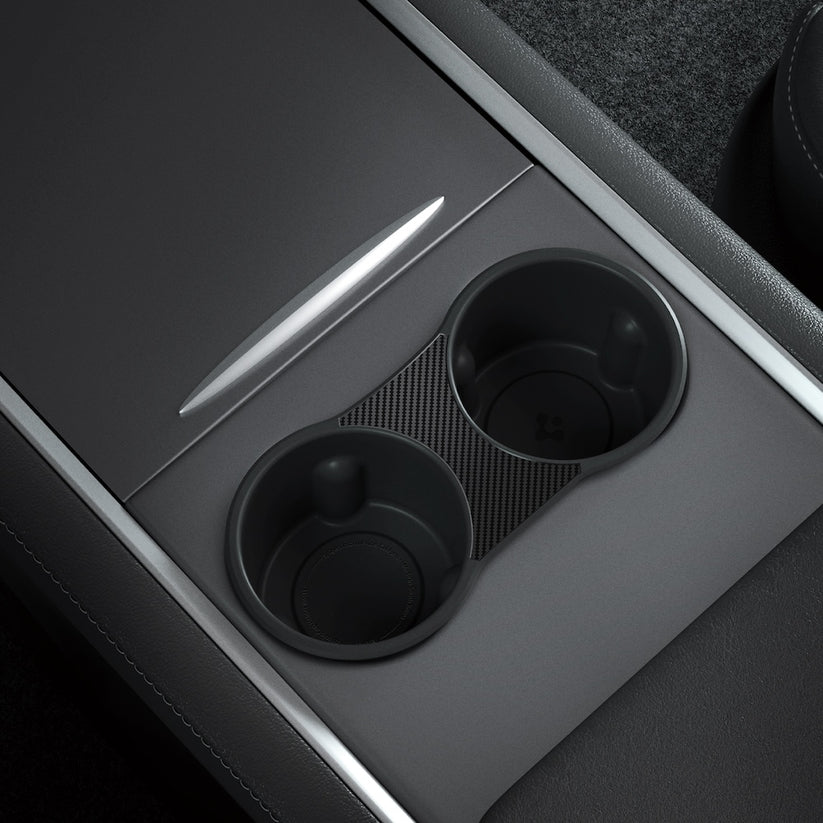 Držák nápojů Spigen Tesla Center Console Cup Holder Insert - černý - bonami.click