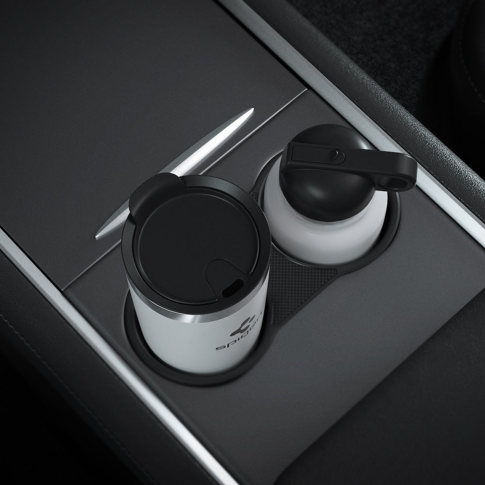 Držák nápojů Spigen Tesla Center Console Cup Holder Insert - černý - bonami.click
