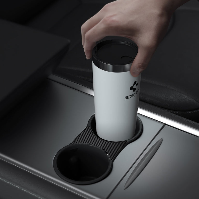 Držák nápojů Spigen Tesla Center Console Cup Holder Insert - černý - bonami.click