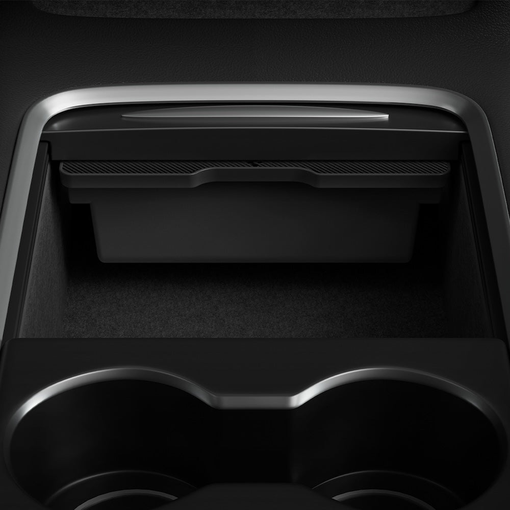 Organizér pro středovou konzoli Spigen Tesla Center Console Organizer - černý - bonami.click