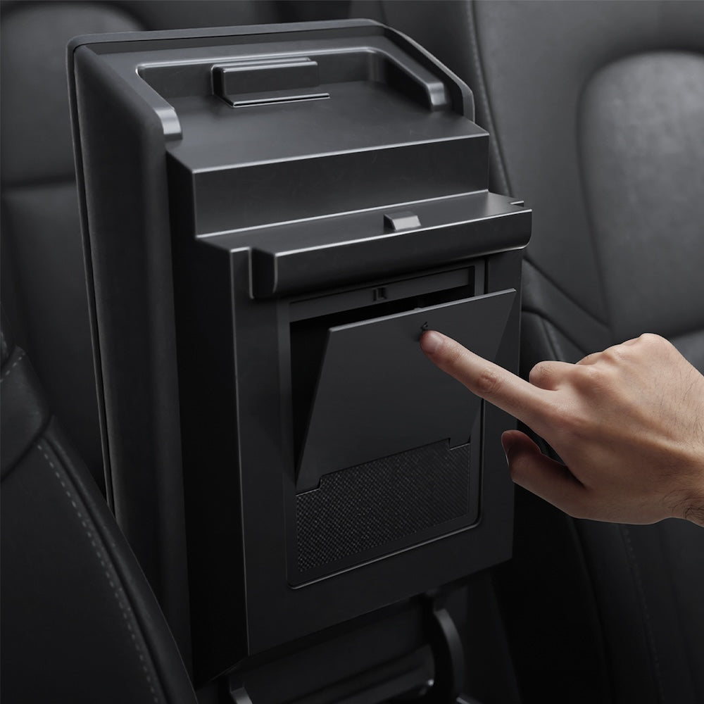 Skrytý úložný box Spigen Tesla Center Console Organizer Hidden Storage Box - černý - bonami.click