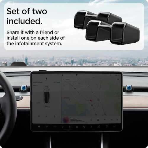 Osvěžovač vzduchu do Tesly Spigen Tesla Air freshener Adapter - černý - bonami.click