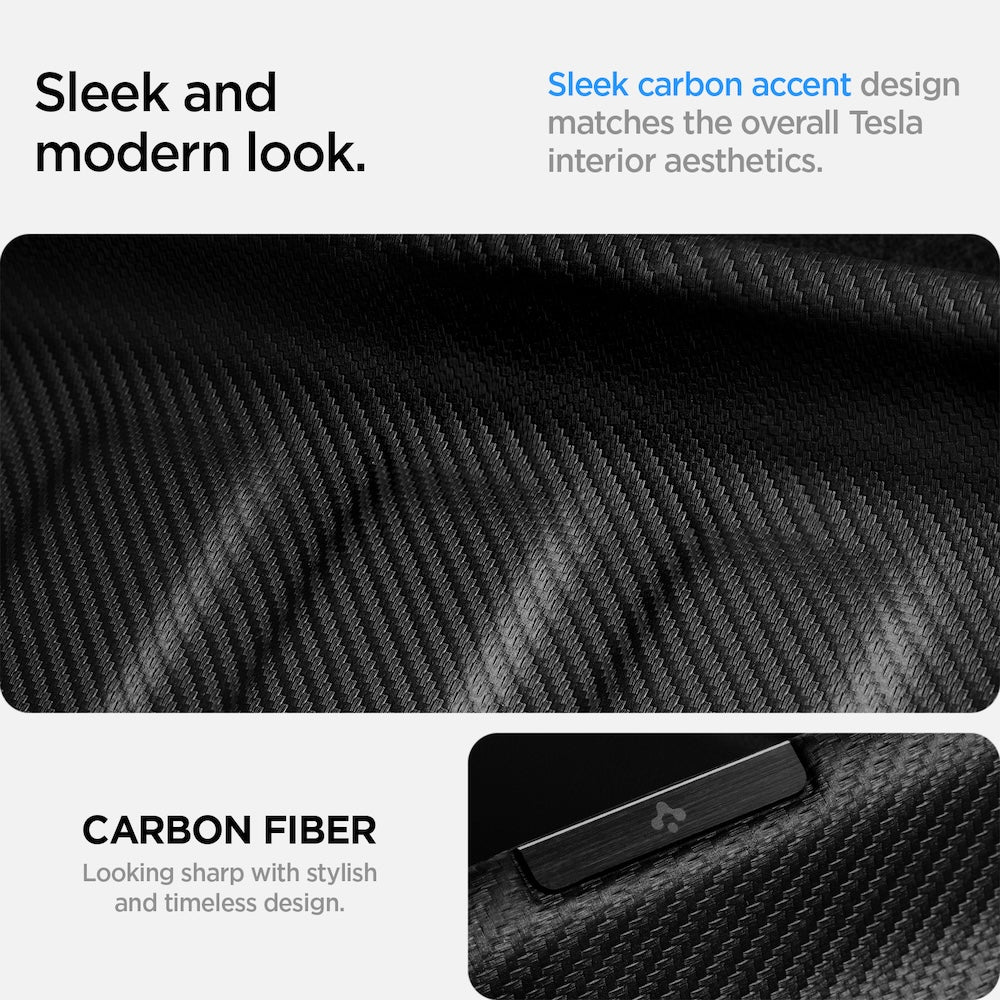 Podložka do kufru přední Spigen Tesla Car Mat Front Trunk - černá - bonami.click