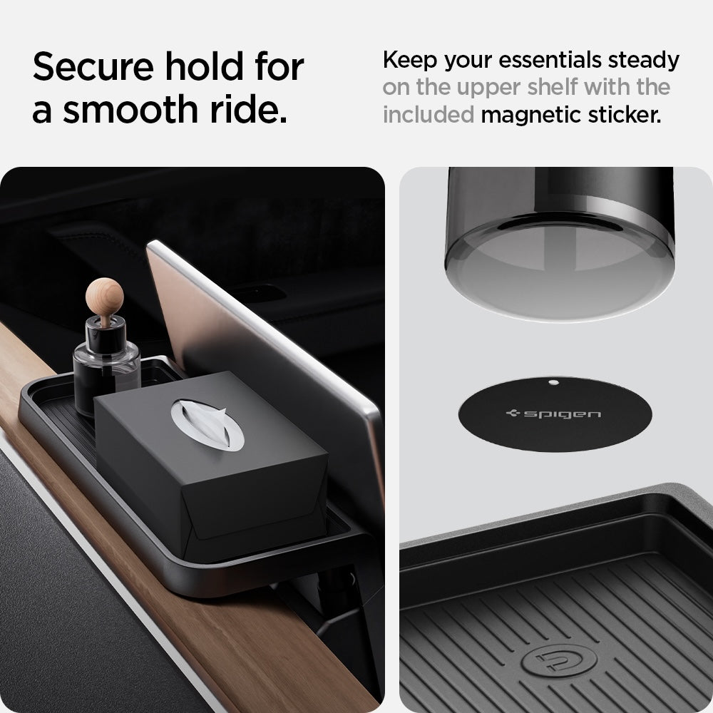 Organizér Spigen Tesla Under Screen Storage Organize - černý - bonami.click