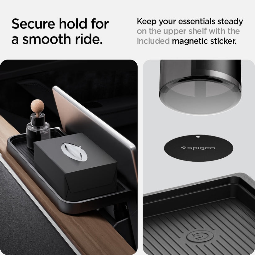 Organizér Spigen Tesla Under Screen Storage Organize - černý - bonami.click