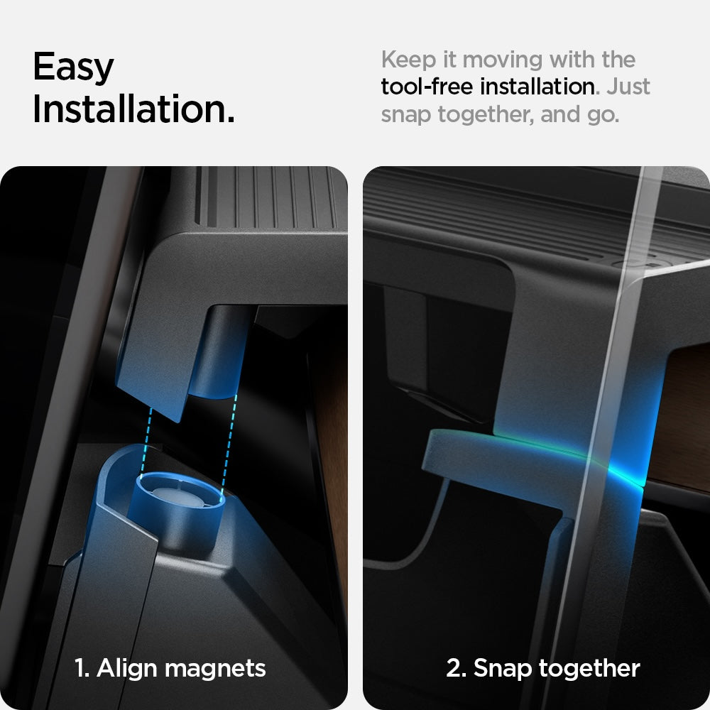 Organizér Spigen Tesla Under Screen Storage Organize - černý - bonami.click