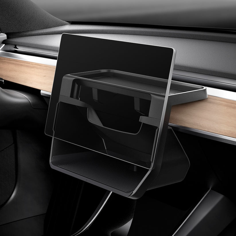 Organizér Spigen Tesla Under Screen Storage Organize - černý - bonami.click