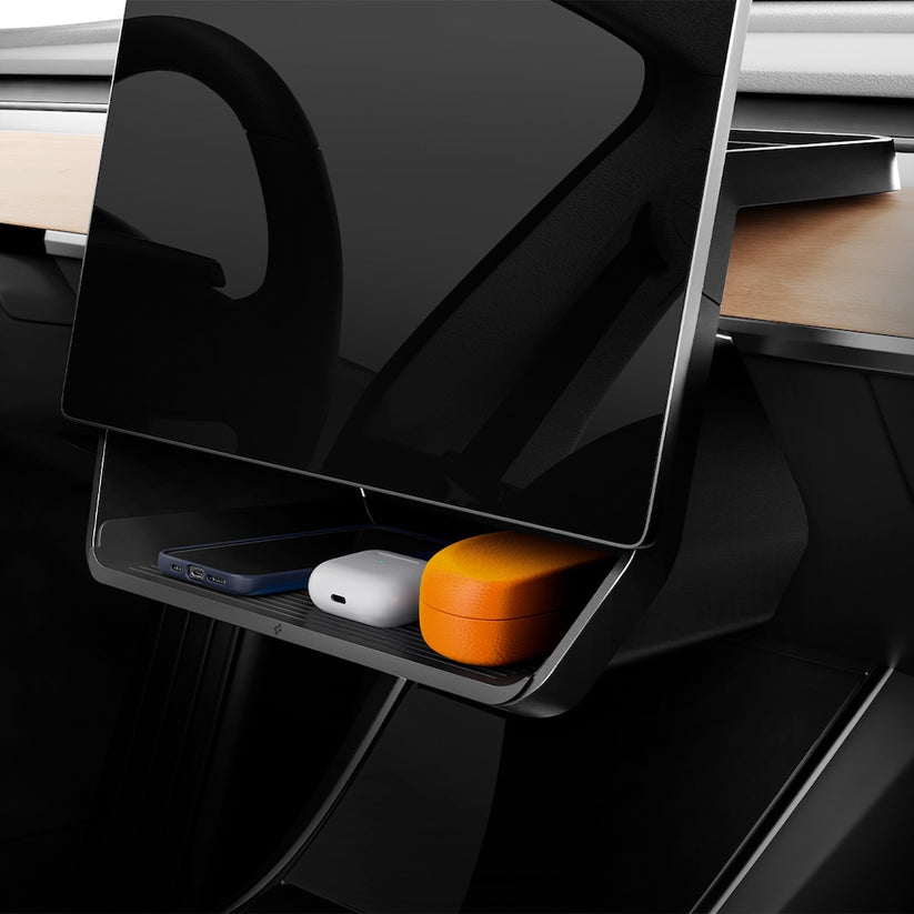 Organizér Spigen Tesla Under Screen Storage Organize - černý - bonami.click