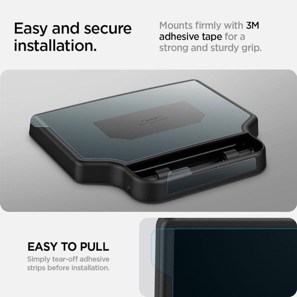Velký skrytý úložný box Spigen Tesla Center Console Organizer Hidden Storage Box - černý - bonami.click