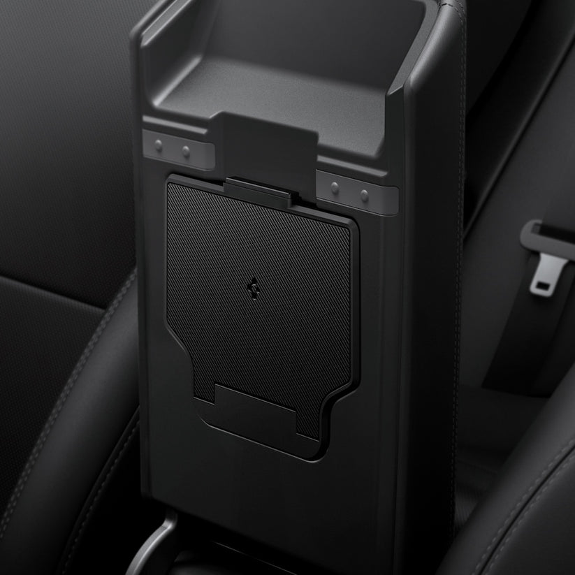 Velký skrytý úložný box Spigen Tesla Center Console Organizer Hidden Storage Box - černý - bonami.click