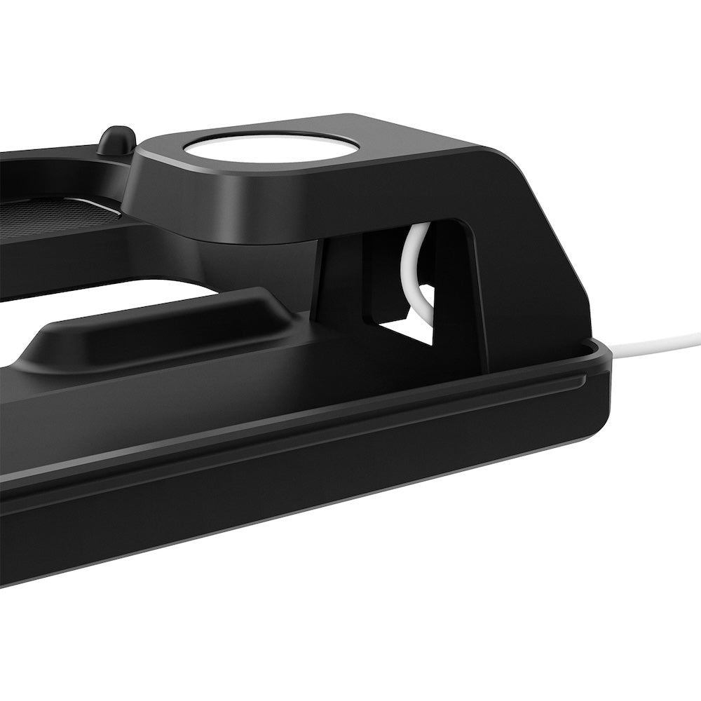 Nabíjecí stanice Spigen Tesla 3 in 1 Wireless Charging Hub Mount - černá - bonami.click