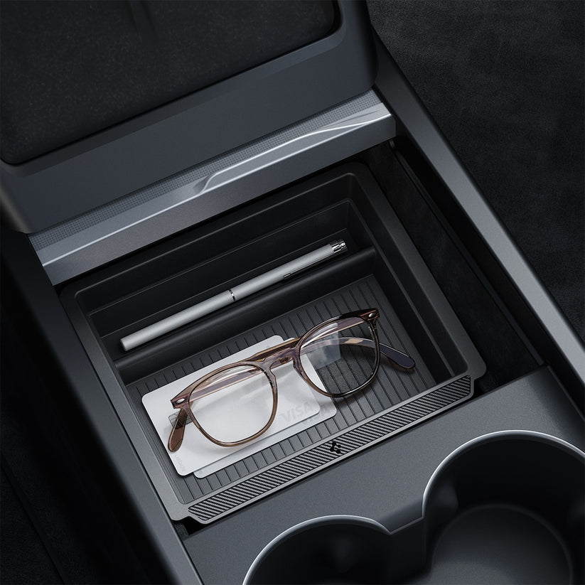 Organizér pro přední konzoli Spigen Tesla Sliding Console Organizer - černý - bonami.click