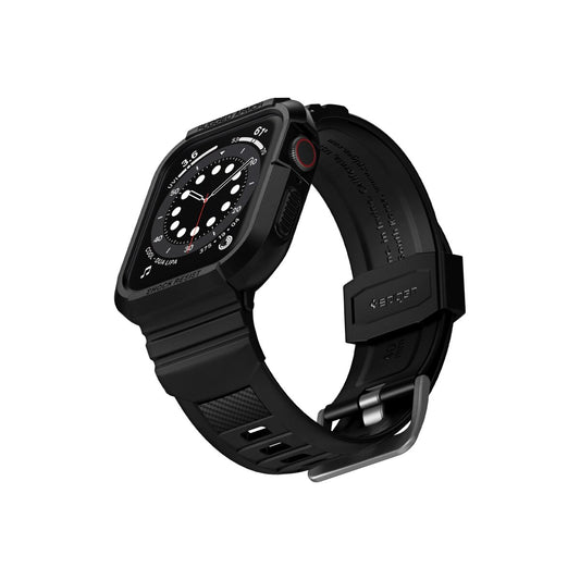 Řemínek pro Apple Watch 30/40/41 mm Spigen Rugged Armor Pro - černá - bonami.click