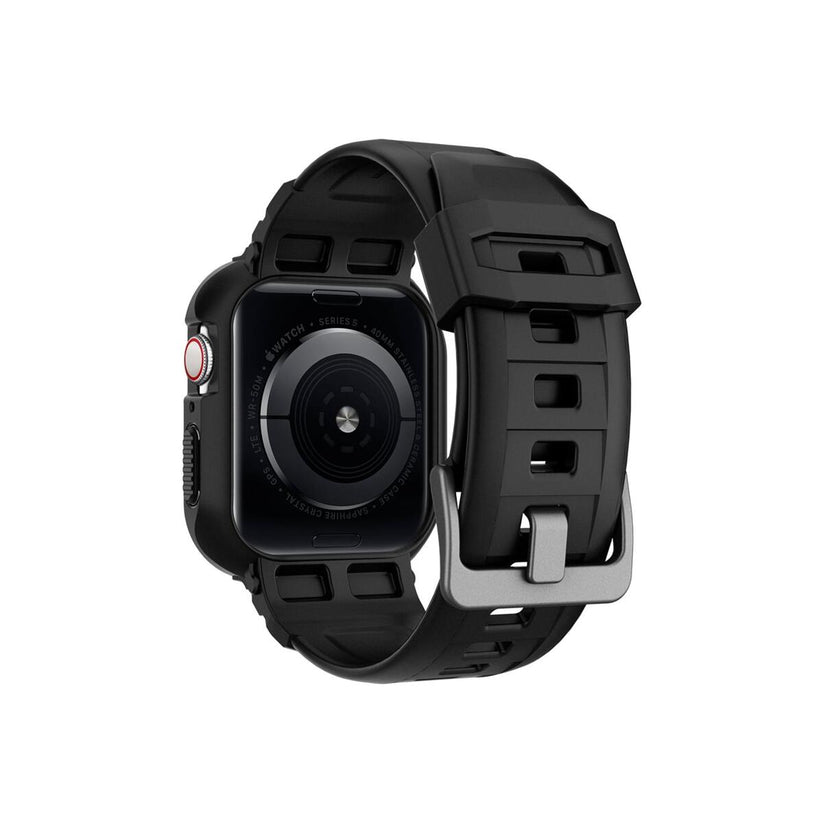Řemínek pro Apple Watch 30/40/41 mm Spigen Rugged Armor Pro - černá - bonami.click