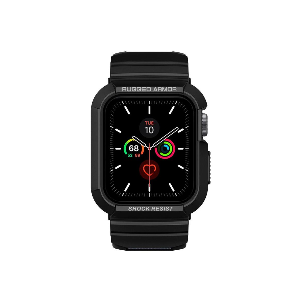 Řemínek pro Apple Watch 30/40/41 mm Spigen Rugged Armor Pro - černá - bonami.click