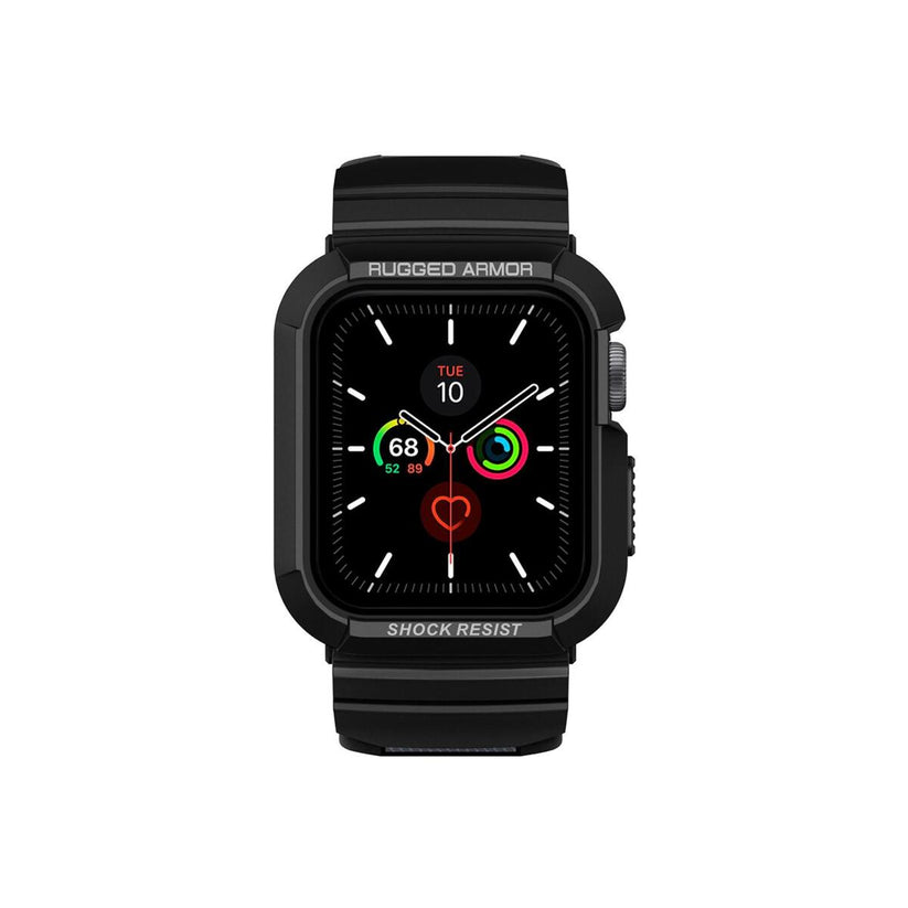 Řemínek pro Apple Watch 30/40/41 mm Spigen Rugged Armor Pro - černá - bonami.click