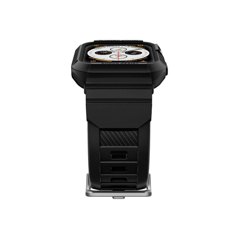Řemínek pro Apple Watch 30/40/41 mm Spigen Rugged Armor Pro - černá - bonami.click