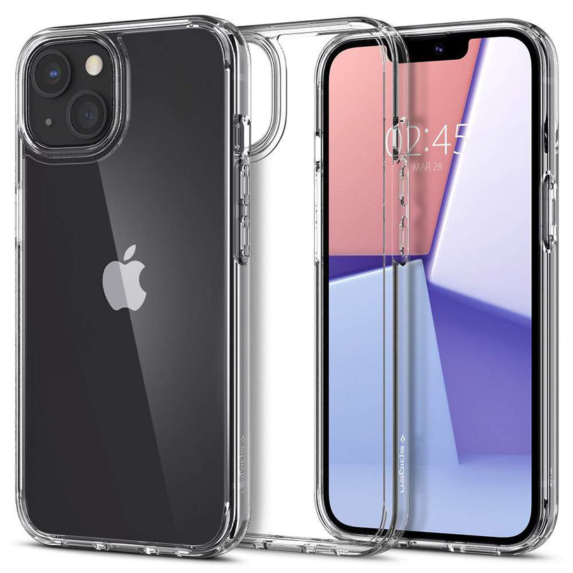 Kryt na iPhone 13 Spigen Crystal Hybrid - průhledný - bonami.click