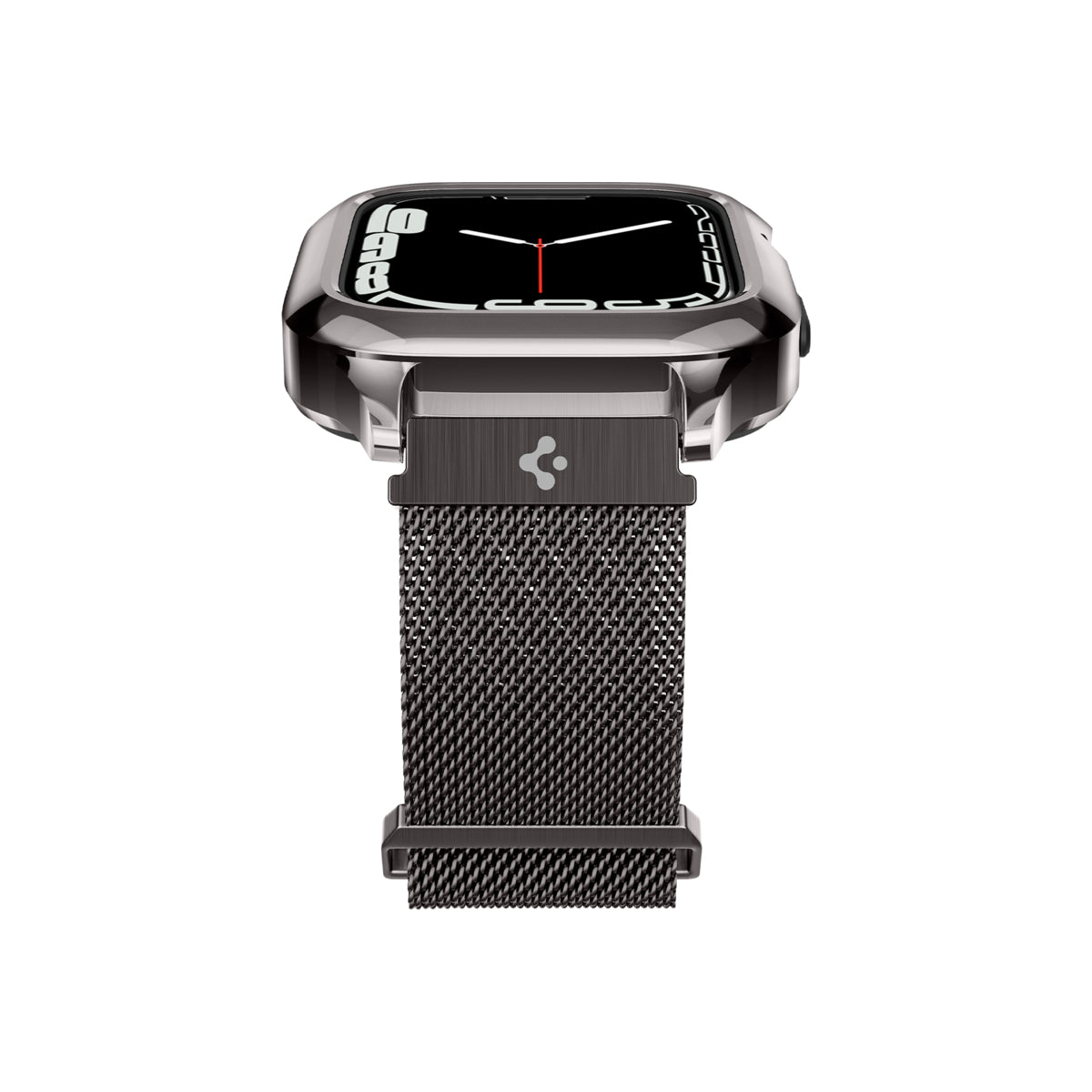 Řemínek pro Apple Watch 42/44/45/49 mm Spigen Metal Fit Pro - šedý - bonami.click