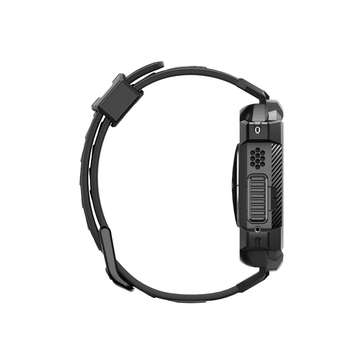 Řemínek pro Apple Watch Ultra 49 mm Spigen Rugged Armor Pro - černý - bonami.click