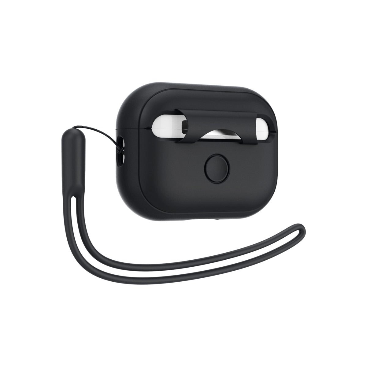 Obal pro AirPods Pro 2 gen. Spigen Silicone Fit - černý - bonami.click