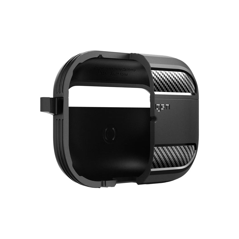 Obal pro AirPods Pro 2. gen Spigen Rugged Armor - černý - bonami.click